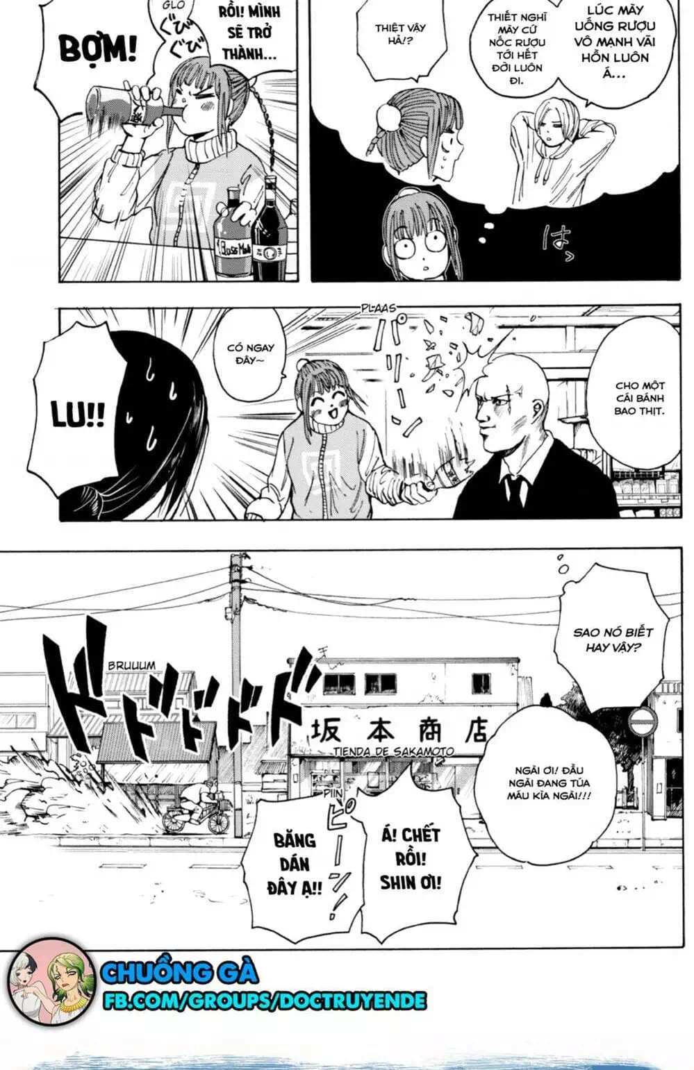 Truyện Tranh Sát Thủ Về Vườn - Sakamoto Days trang 6