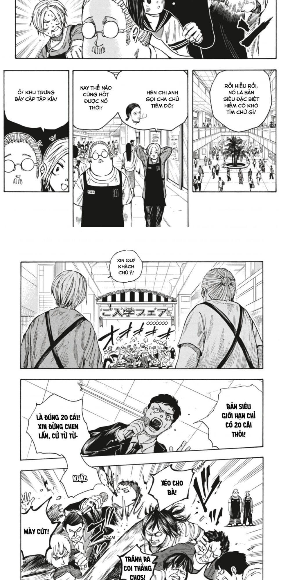 Truyện Tranh Sát Thủ Về Vườn - Sakamoto Days trang 7