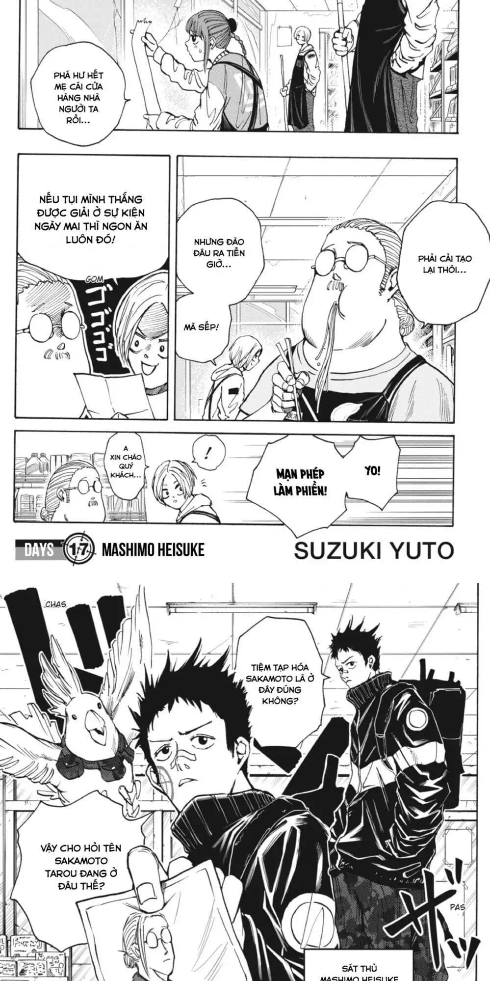 Truyện Tranh Sát Thủ Về Vườn - Sakamoto Days trang 6