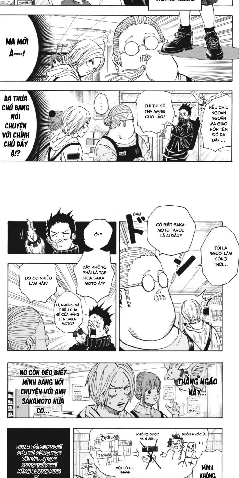 Truyện Tranh Sát Thủ Về Vườn - Sakamoto Days trang 6