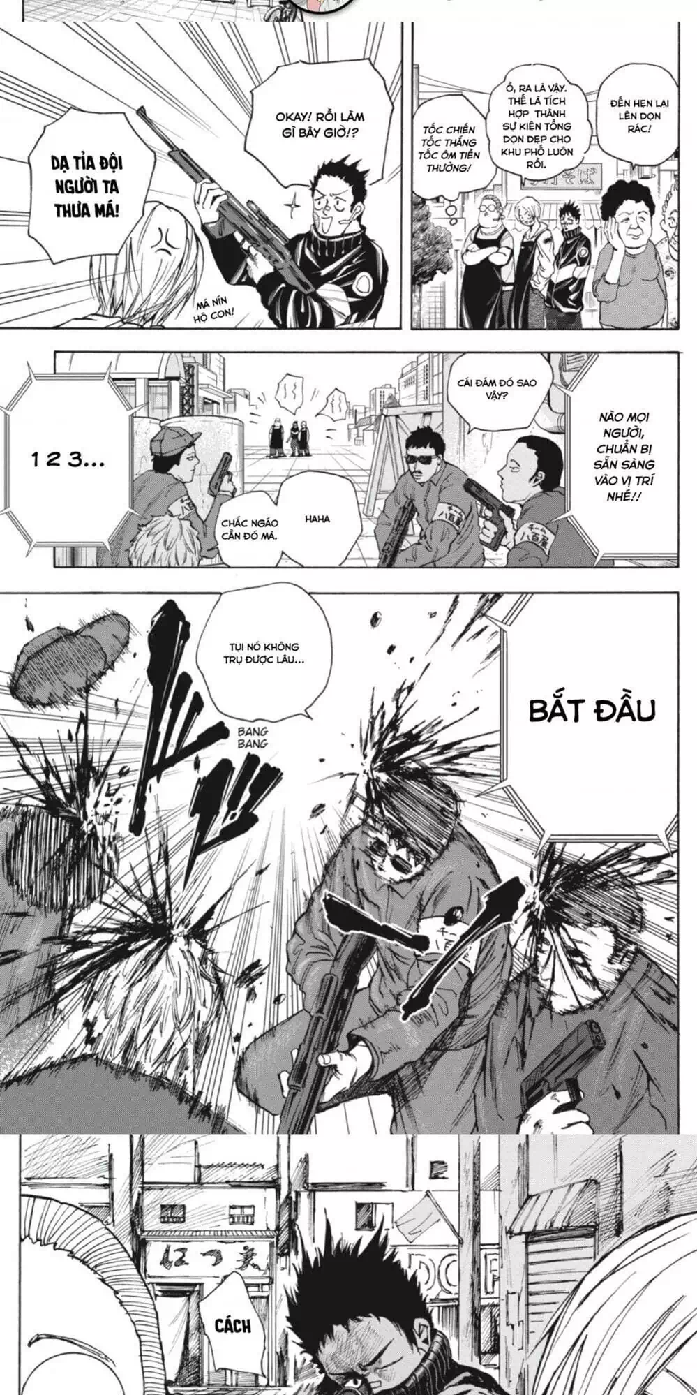 Truyện Tranh Sát Thủ Về Vườn - Sakamoto Days trang 6