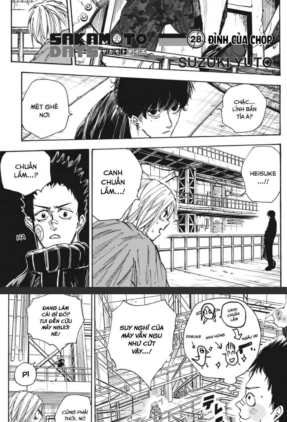 Truyện Tranh Sát Thủ Về Vườn - Sakamoto Days trang 6