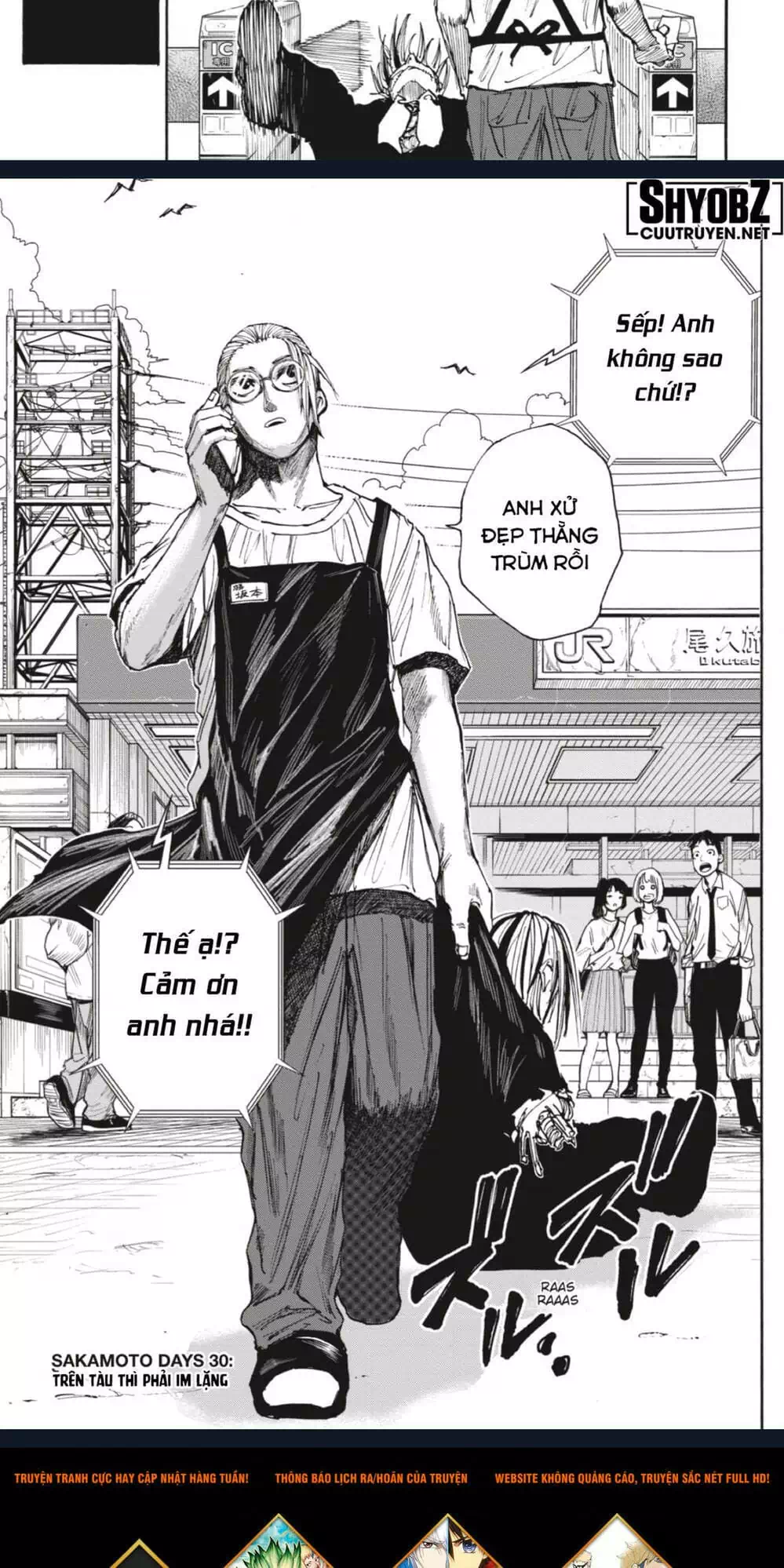 Truyện Tranh Sát Thủ Về Vườn - Sakamoto Days trang 6