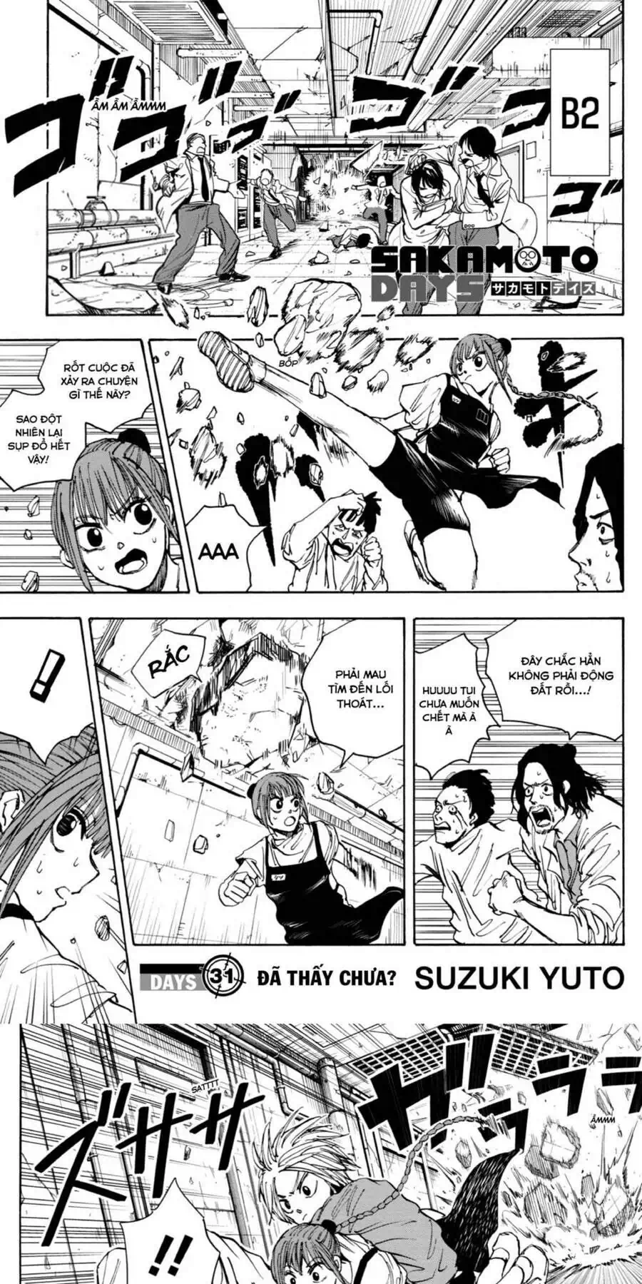Truyện Tranh Sát Thủ Về Vườn - Sakamoto Days trang 6