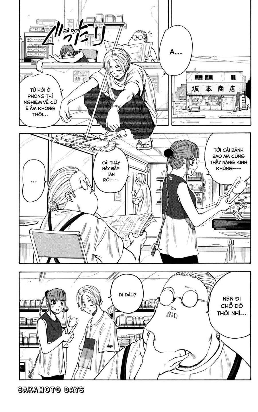 Truyện Tranh Sát Thủ Về Vườn - Sakamoto Days trang 7