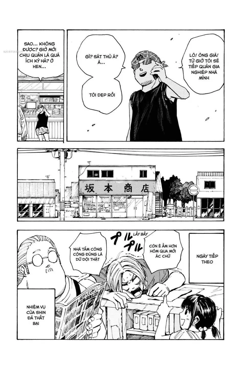 Truyện Tranh Sát Thủ Về Vườn - Sakamoto Days trang 6