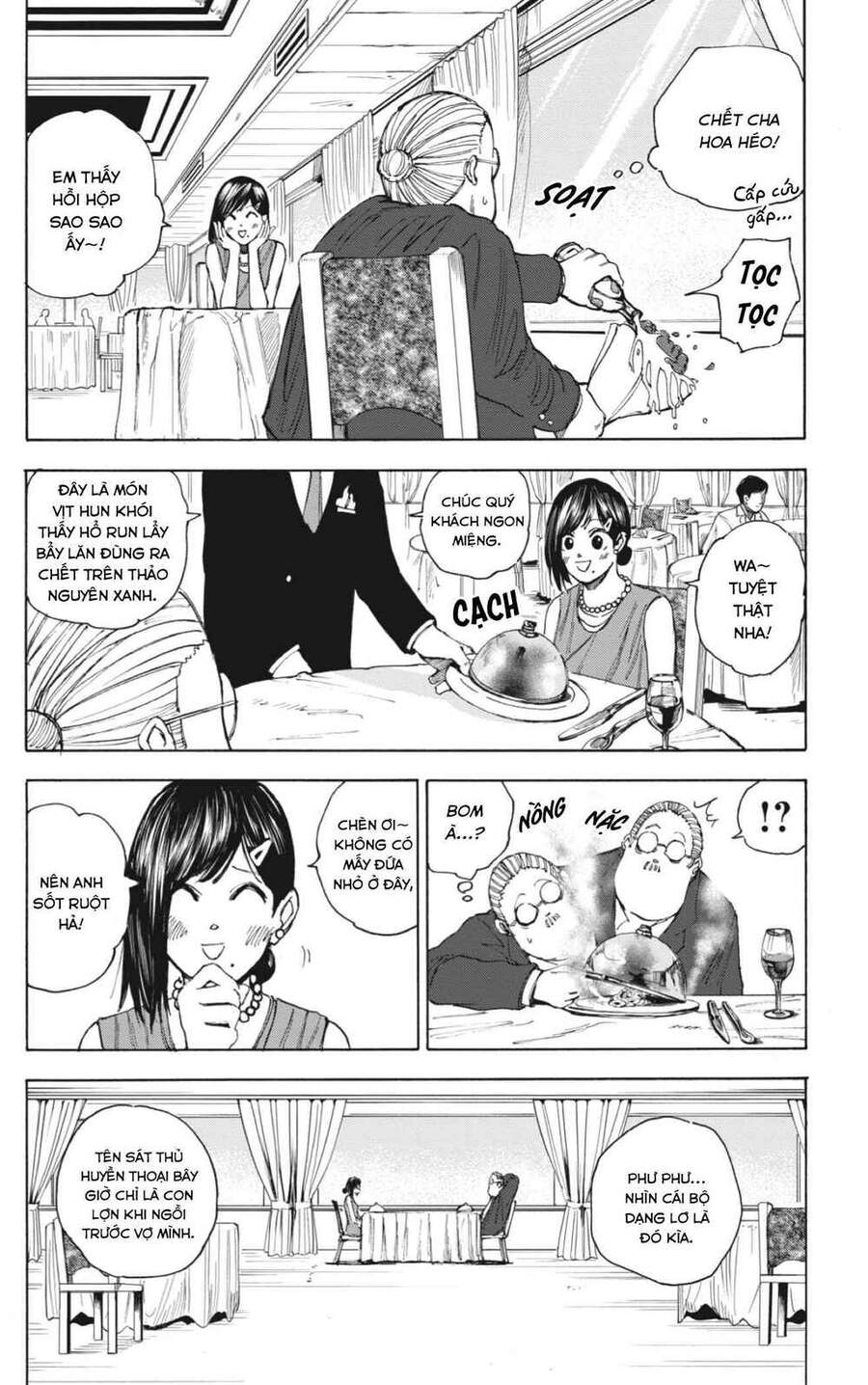 Truyện Tranh Sát Thủ Về Vườn - Sakamoto Days trang 7