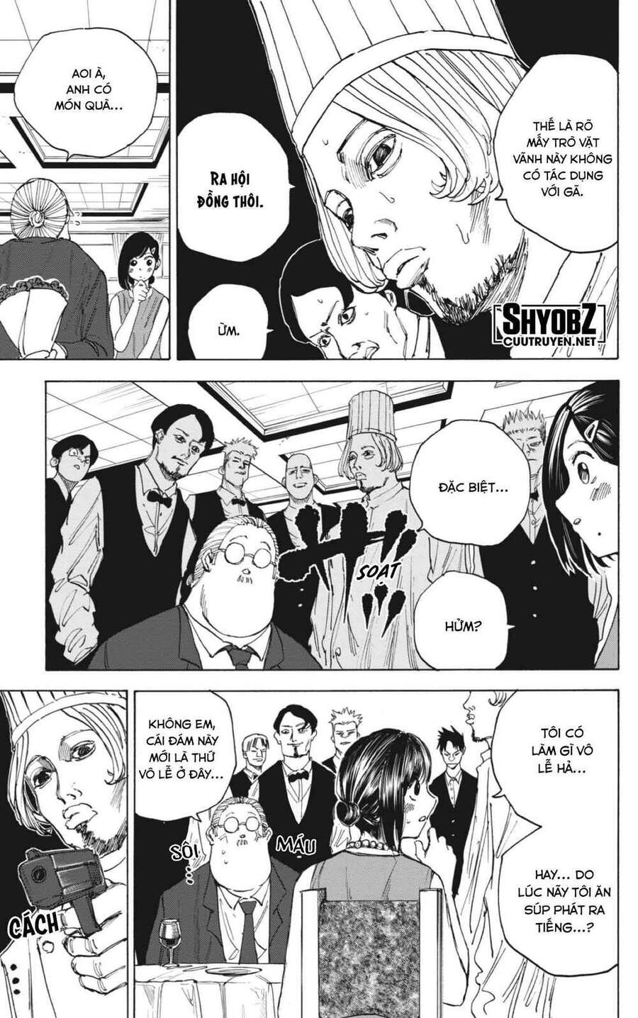 Truyện Tranh Sát Thủ Về Vườn - Sakamoto Days trang 7