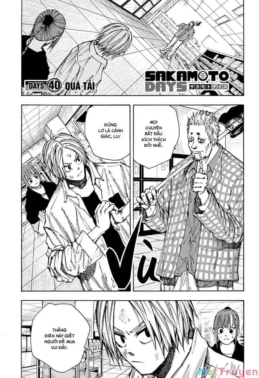 Truyện Tranh Sát Thủ Về Vườn - Sakamoto Days trang 6