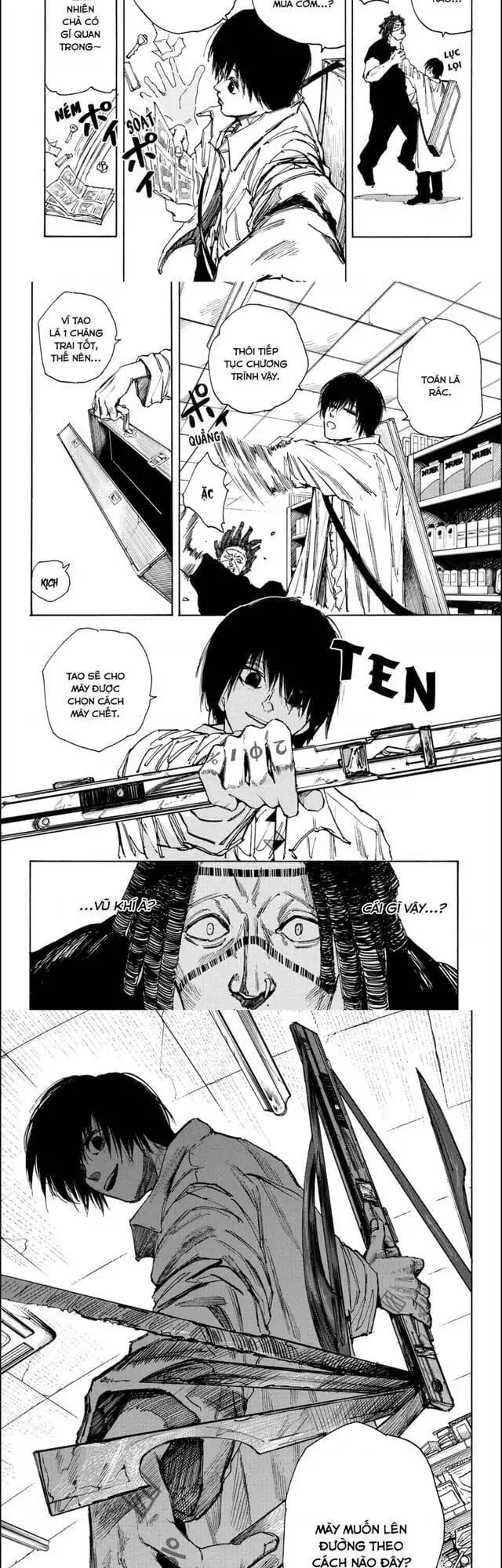 Truyện Tranh Sát Thủ Về Vườn - Sakamoto Days trang 6