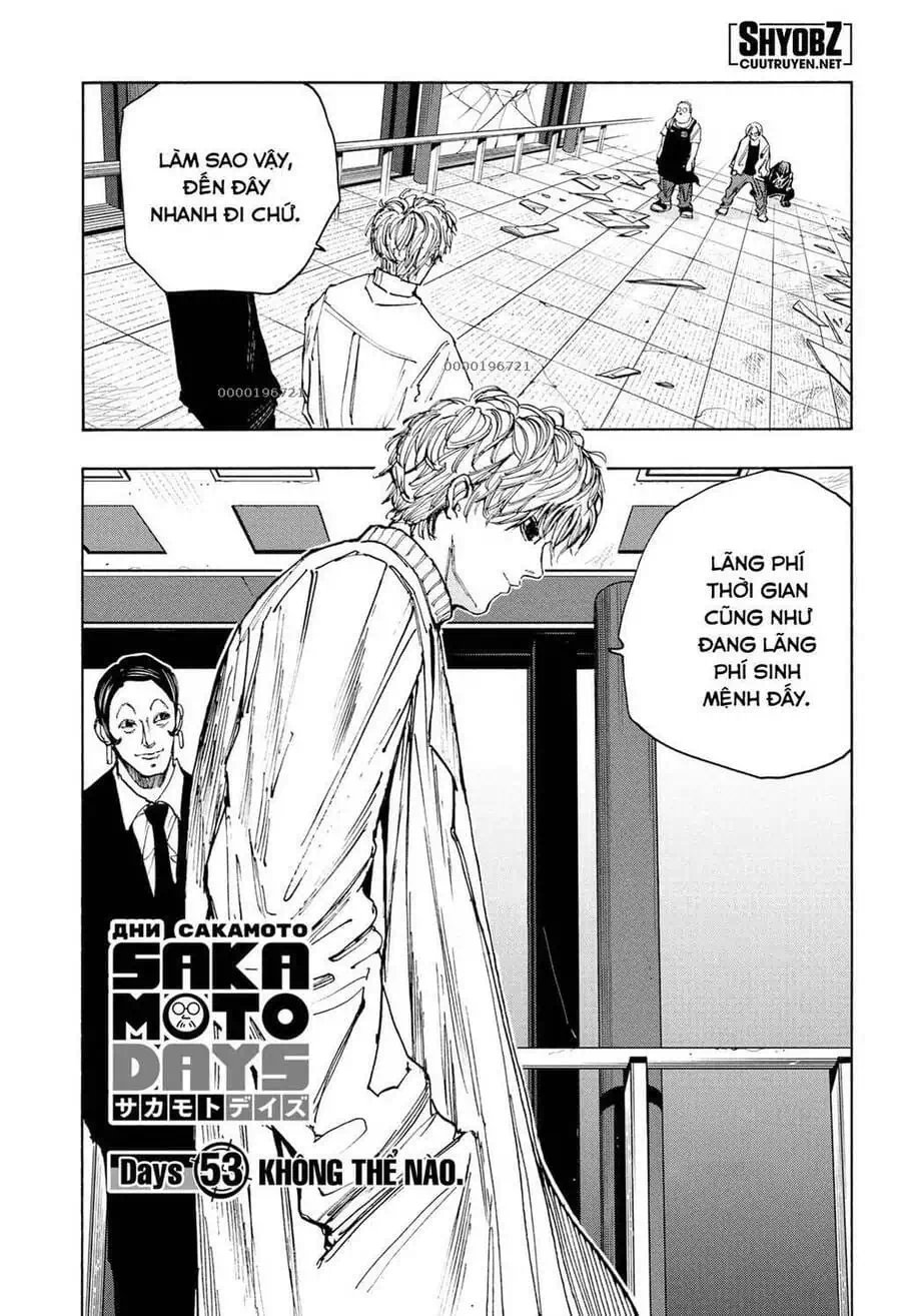 Truyện Tranh Sát Thủ Về Vườn - Sakamoto Days trang 6