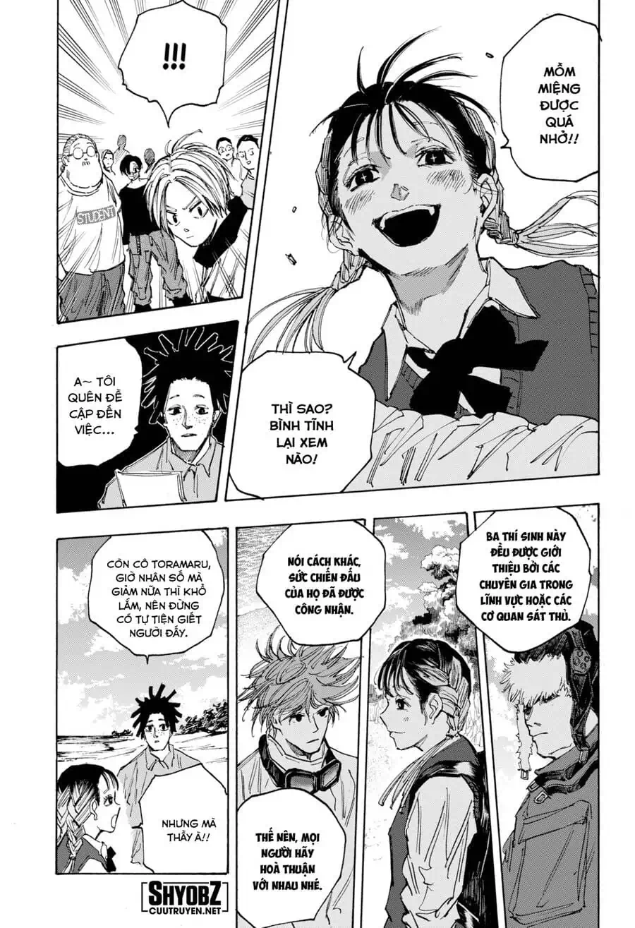 Truyện Tranh Sát Thủ Về Vườn - Sakamoto Days trang 6