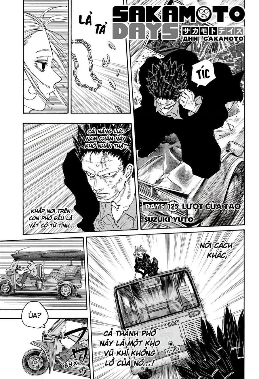 Truyện Tranh Sát Thủ Về Vườn - Sakamoto Days trang 7
