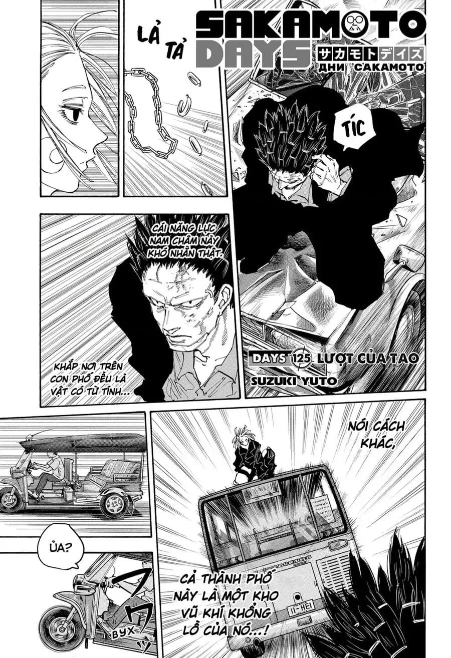 Truyện Tranh Sát Thủ Về Vườn - Sakamoto Days trang 6