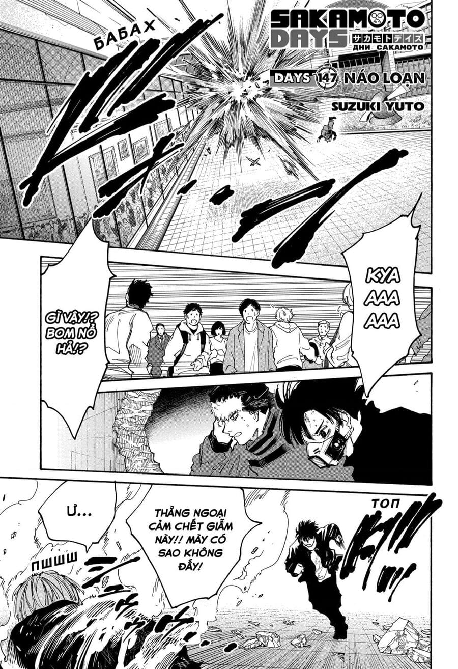 Truyện Tranh Sát Thủ Về Vườn - Sakamoto Days trang 7