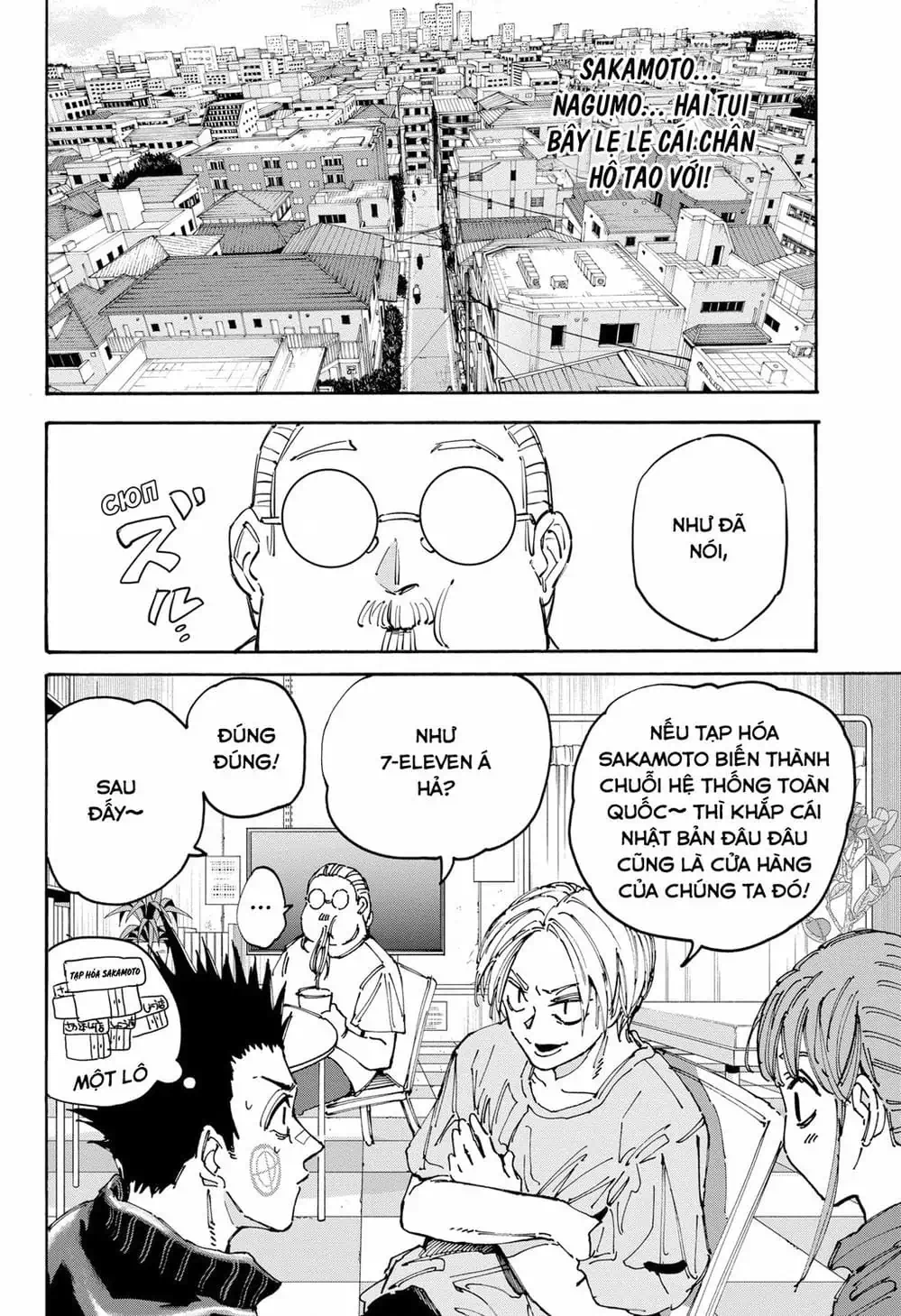 Truyện Tranh Sát Thủ Về Vườn - Sakamoto Days trang 6