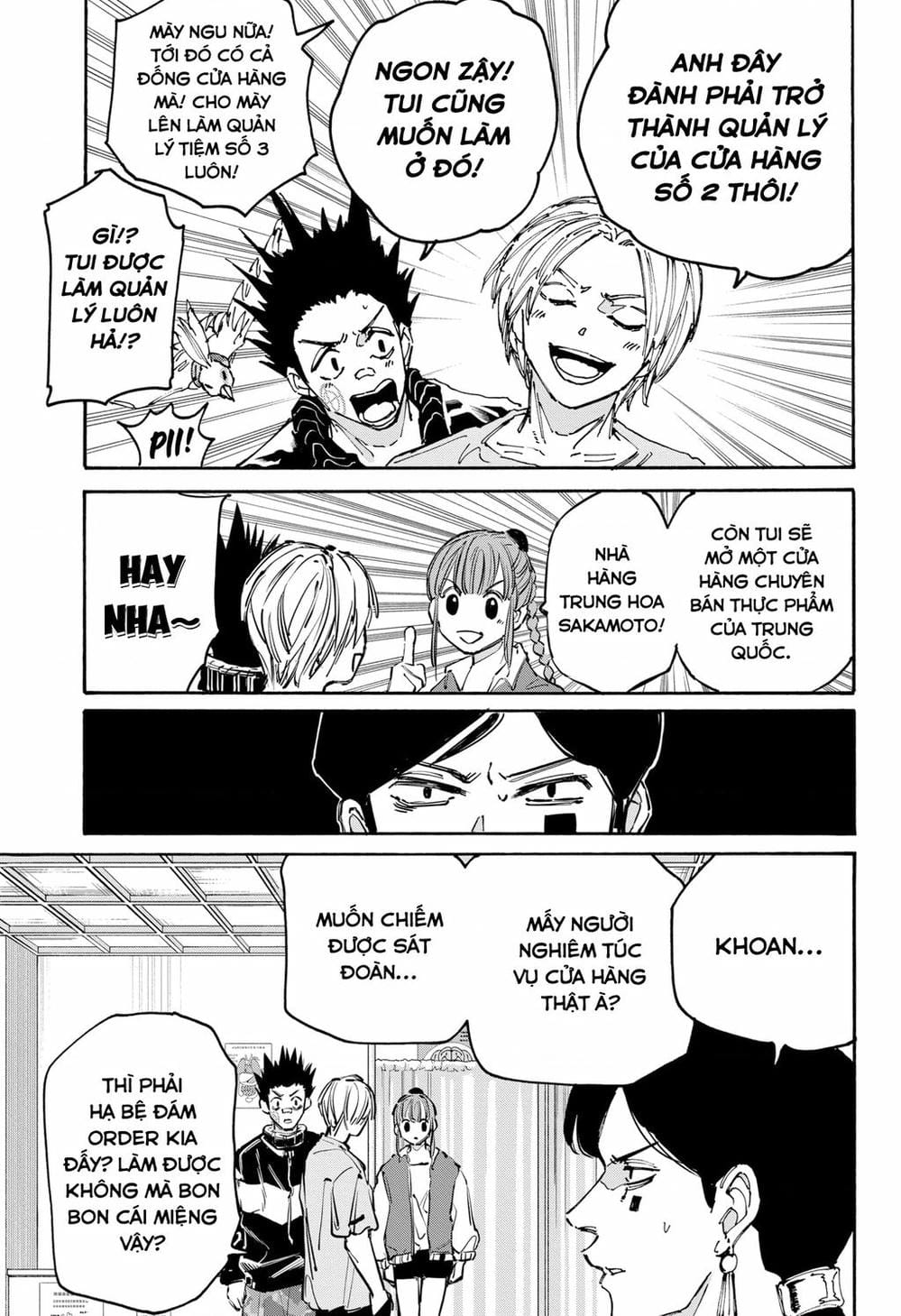 Truyện Tranh Sát Thủ Về Vườn - Sakamoto Days trang 7