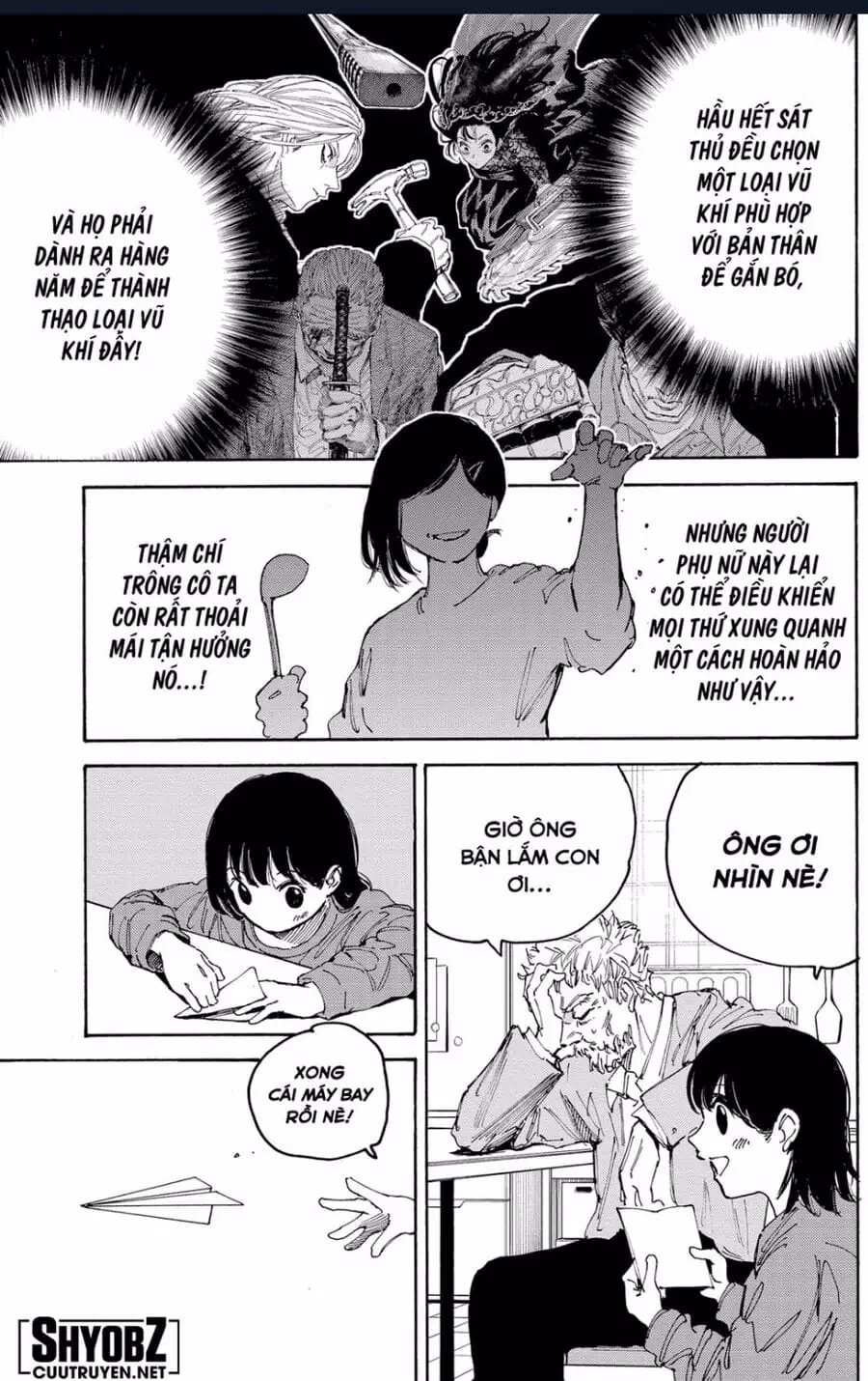 Truyện Tranh Sát Thủ Về Vườn - Sakamoto Days trang 6