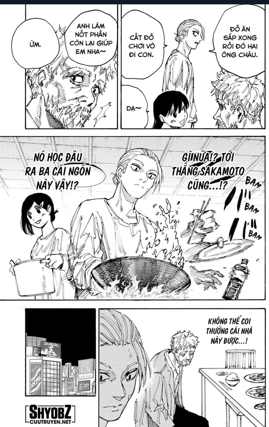 Truyện Tranh Sát Thủ Về Vườn - Sakamoto Days trang 7