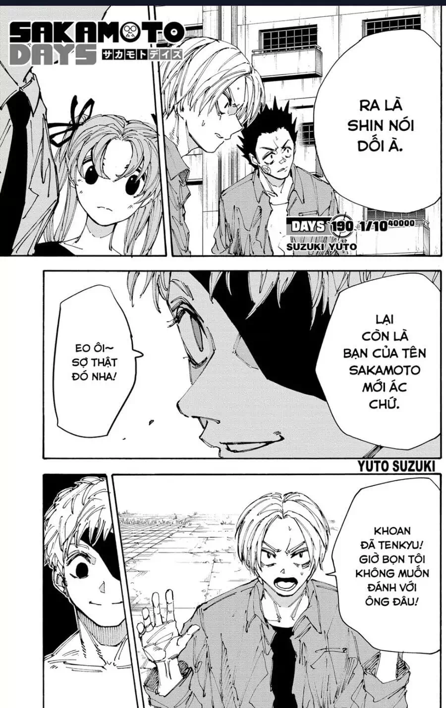 Truyện Tranh Sát Thủ Về Vườn - Sakamoto Days trang 6