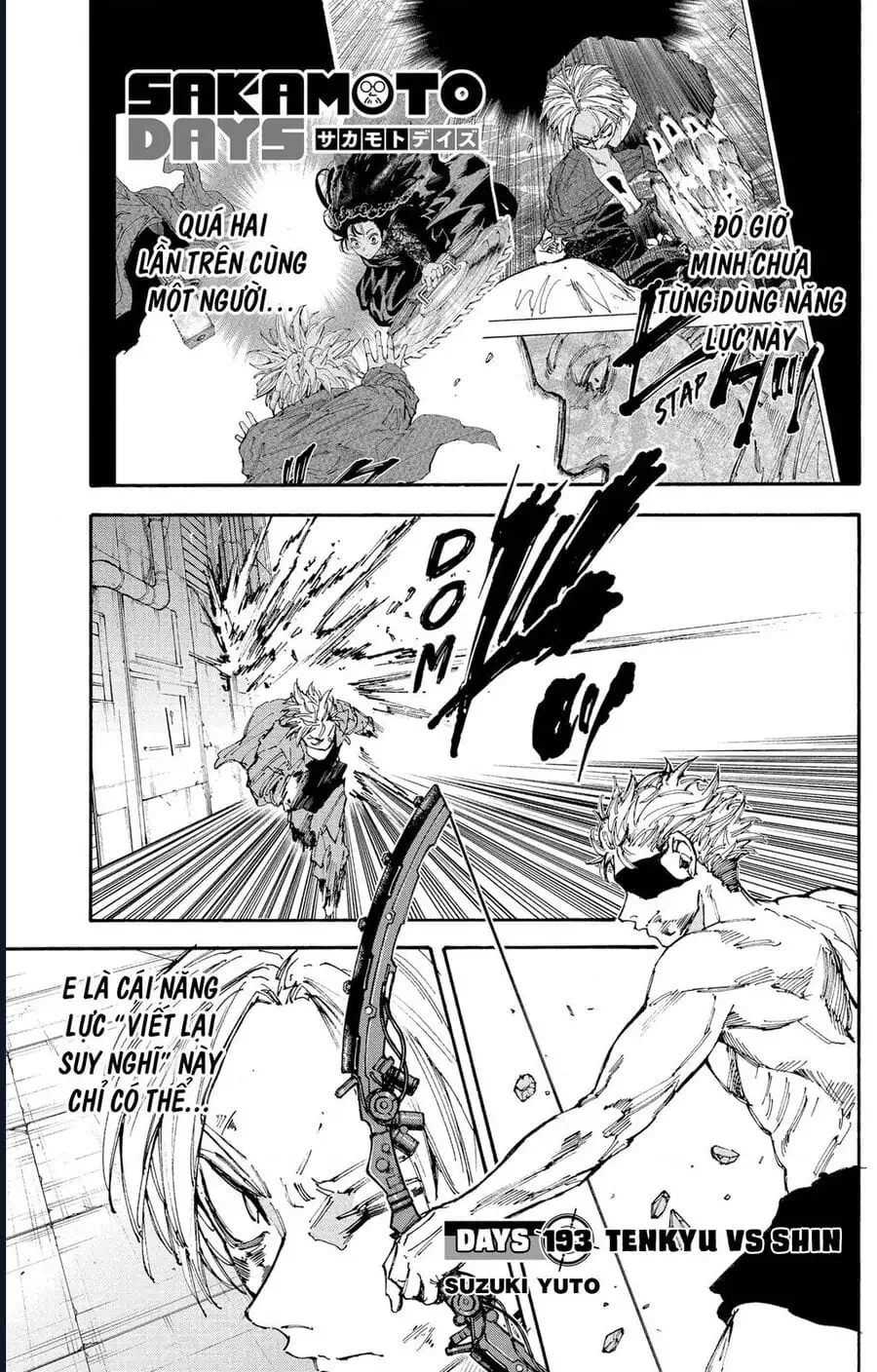 Truyện Tranh Sát Thủ Về Vườn - Sakamoto Days trang 6