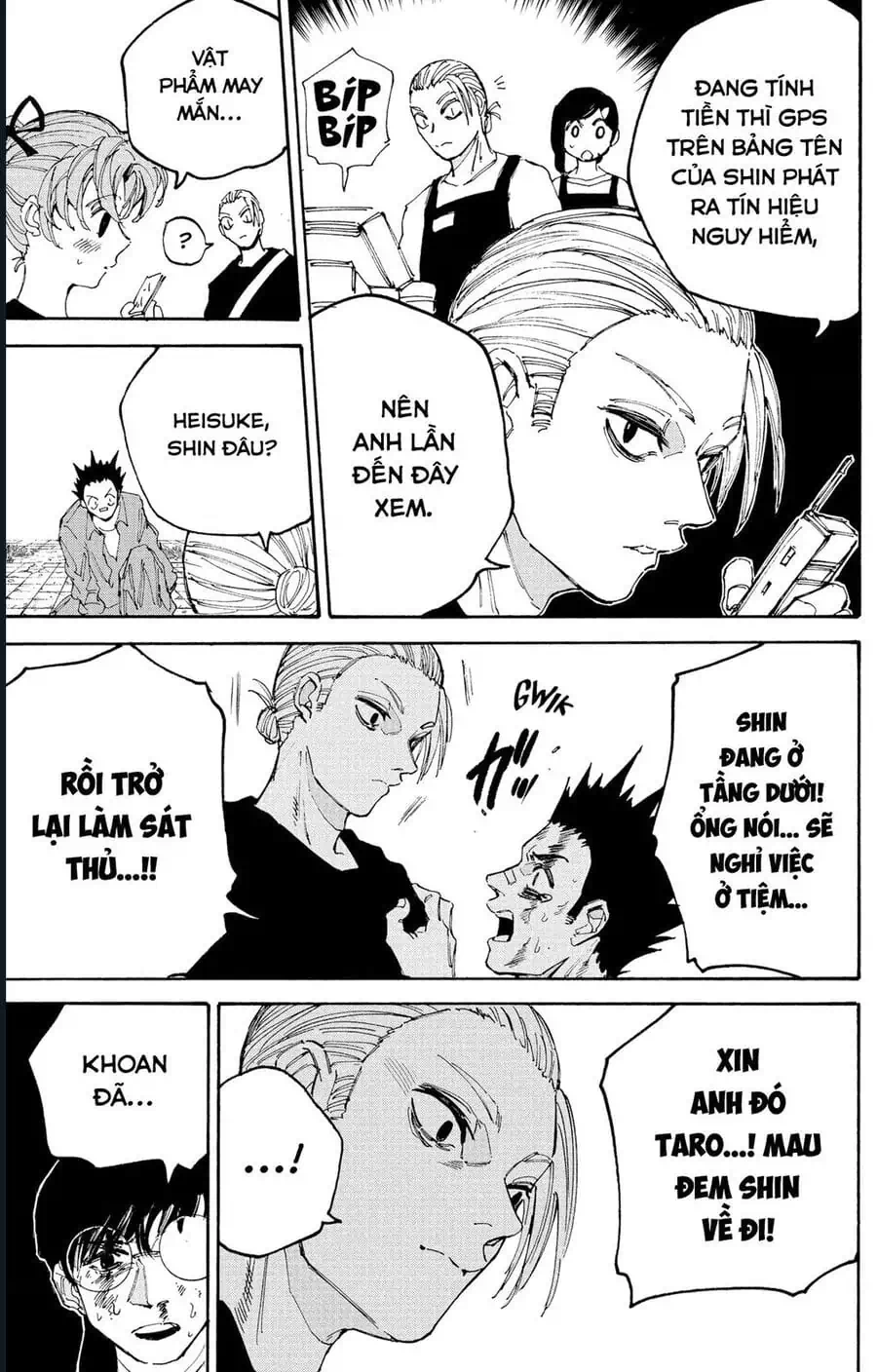 Truyện Tranh Sát Thủ Về Vườn - Sakamoto Days trang 6
