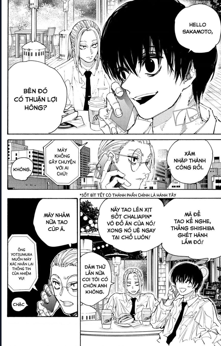 Truyện Tranh Sát Thủ Về Vườn - Sakamoto Days trang 7