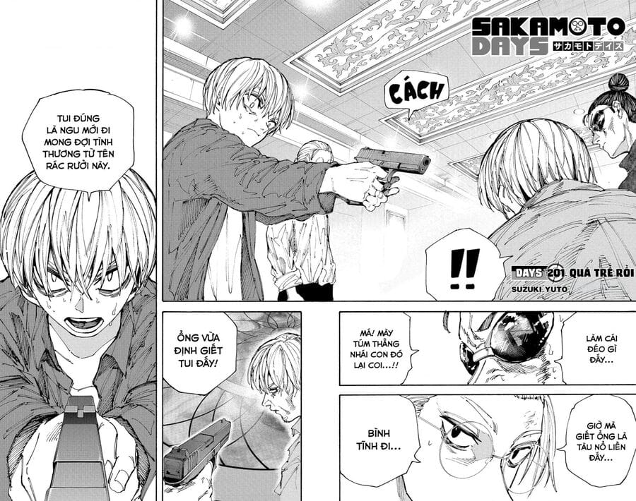 Truyện Tranh Sát Thủ Về Vườn - Sakamoto Days trang 7