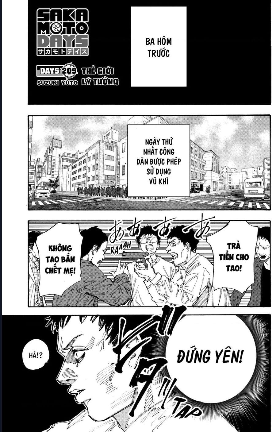 Truyện Tranh Sát Thủ Về Vườn - Sakamoto Days trang 7
