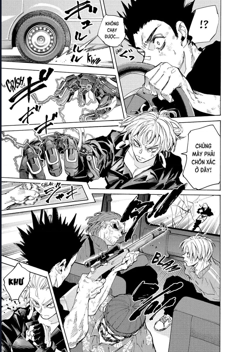 Truyện Tranh Sát Thủ Về Vườn - Sakamoto Days trang 7