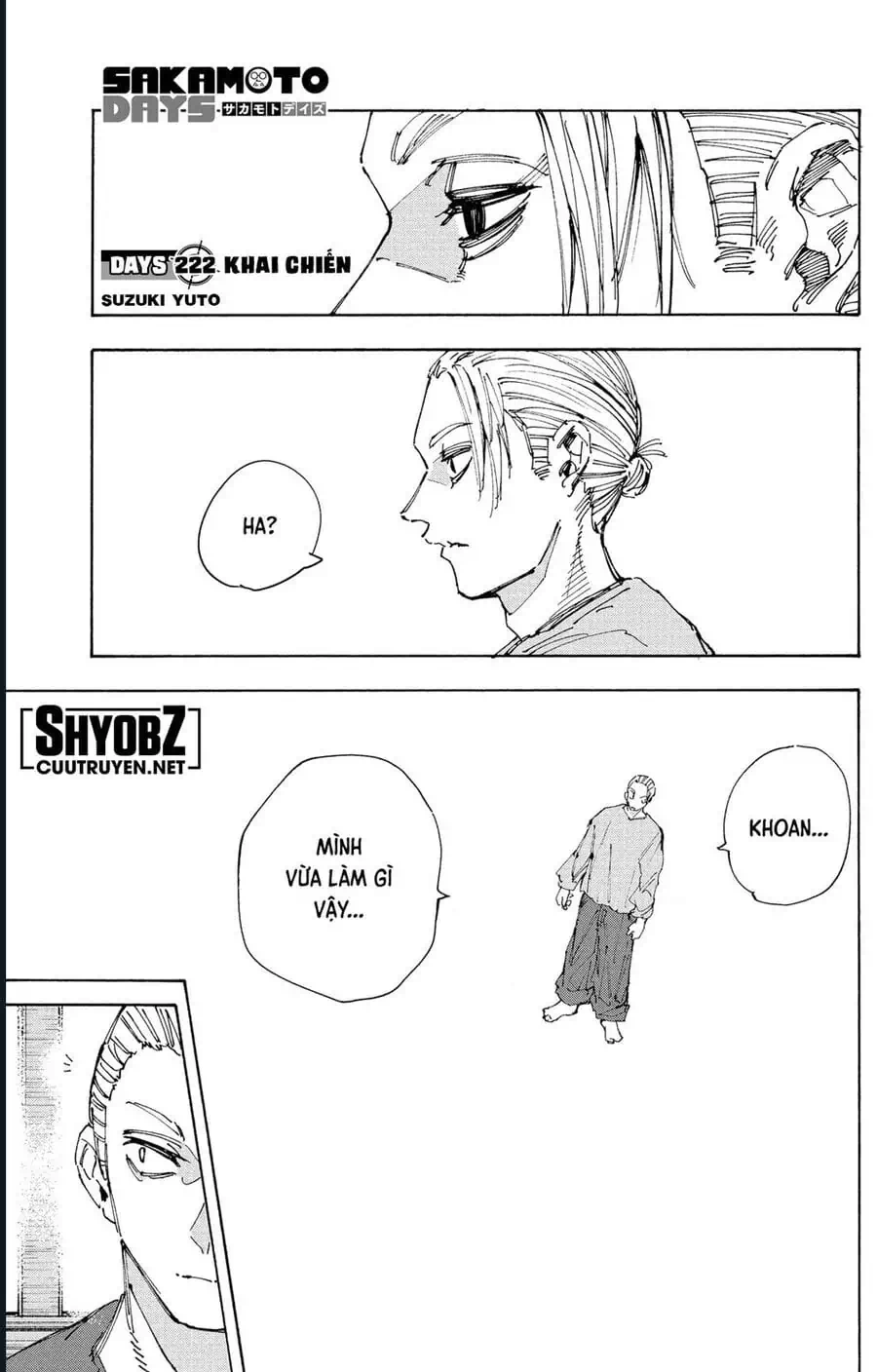 Truyện Tranh Sát Thủ Về Vườn - Sakamoto Days trang 6