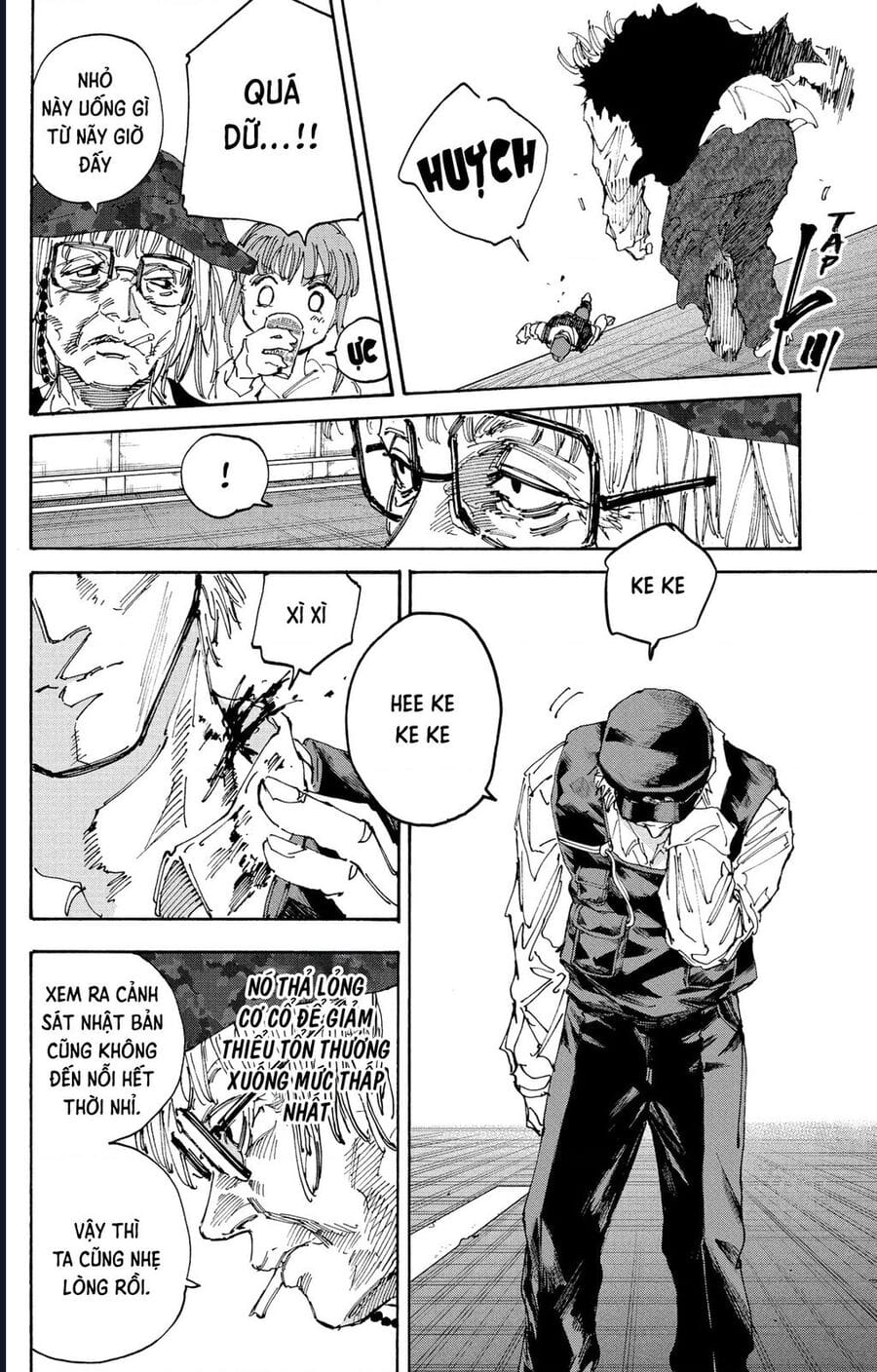 Truyện Tranh Sát Thủ Về Vườn - Sakamoto Days trang 7