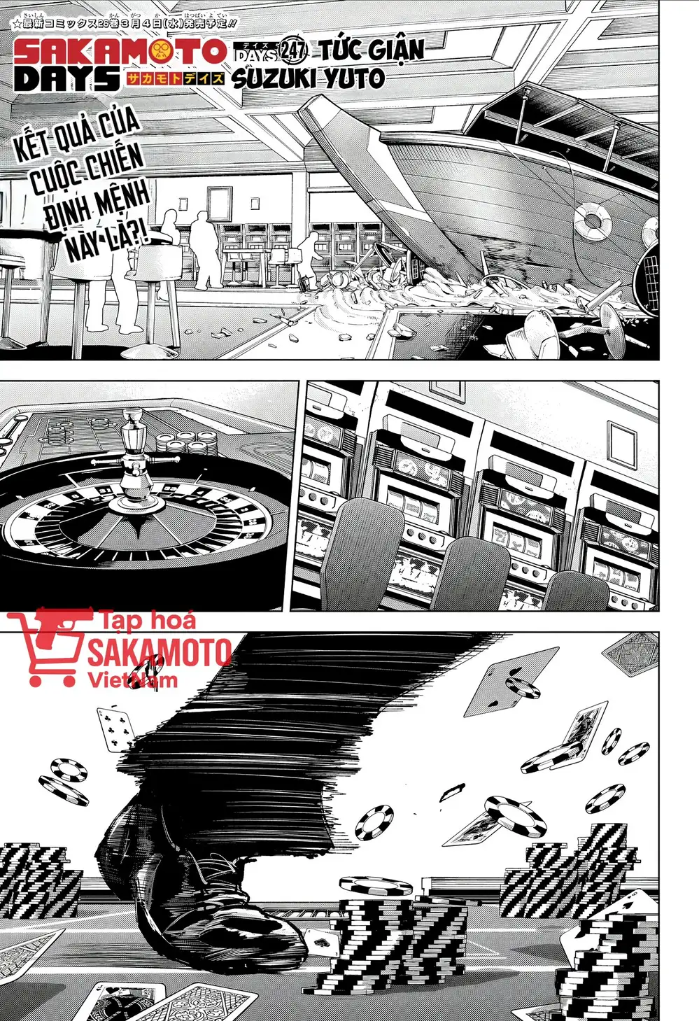 Truyện Tranh Sát Thủ Về Vườn - Sakamoto Days trang 6