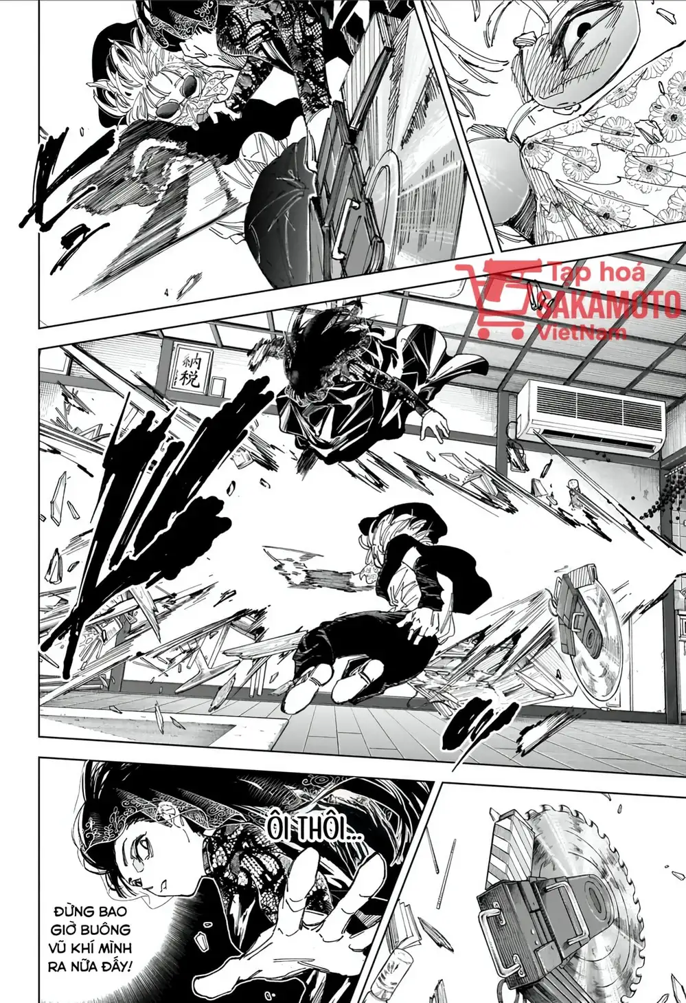 Truyện Tranh Sát Thủ Về Vườn - Sakamoto Days trang 6