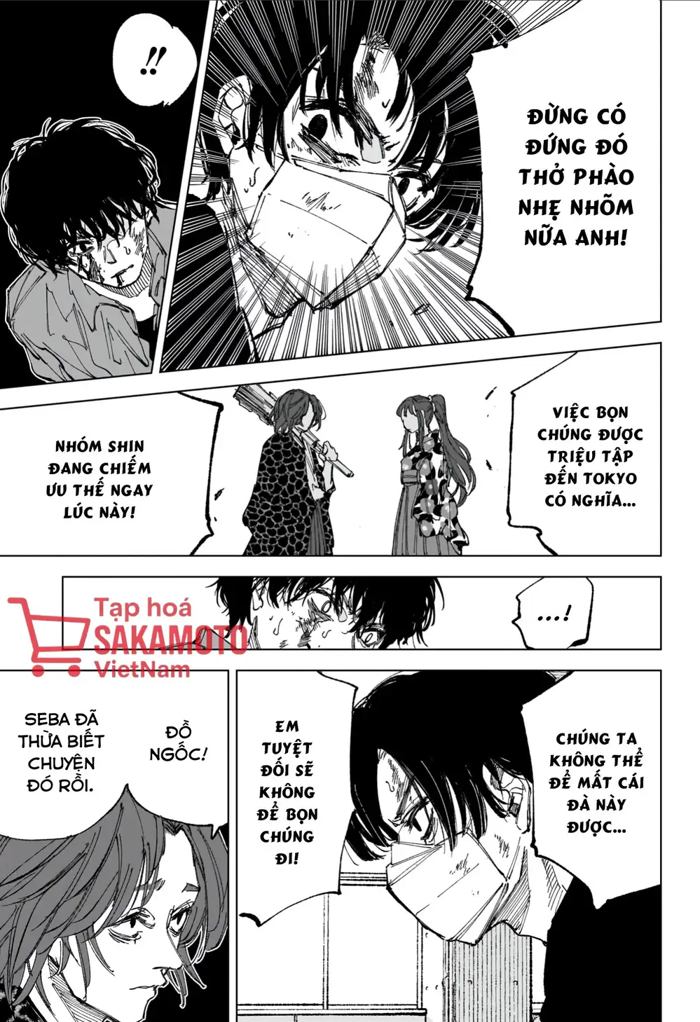 Truyện Tranh Sát Thủ Về Vườn - Sakamoto Days trang 6