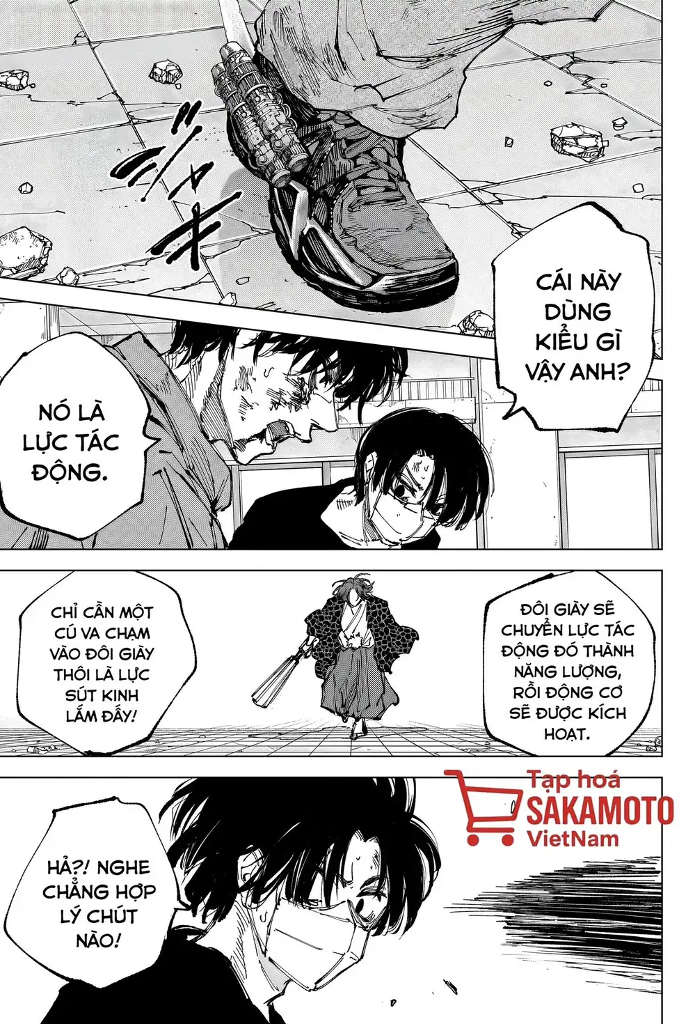 Truyện Tranh Sát Thủ Về Vườn - Sakamoto Days trang 6