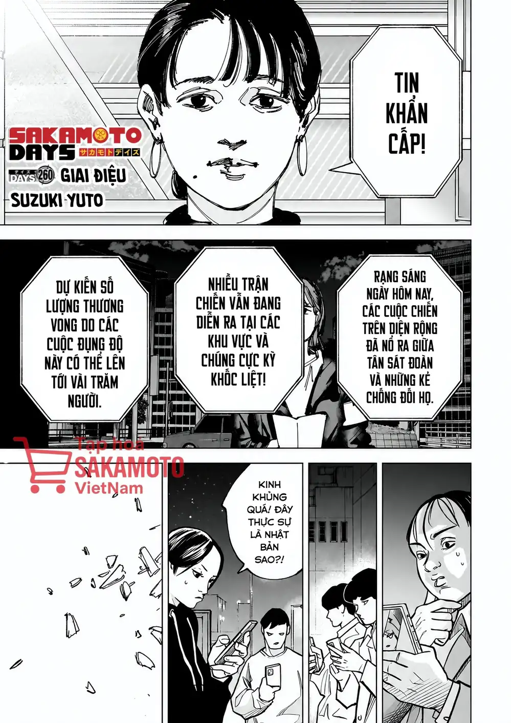 Truyện Tranh Sát Thủ Về Vườn - Sakamoto Days trang 6