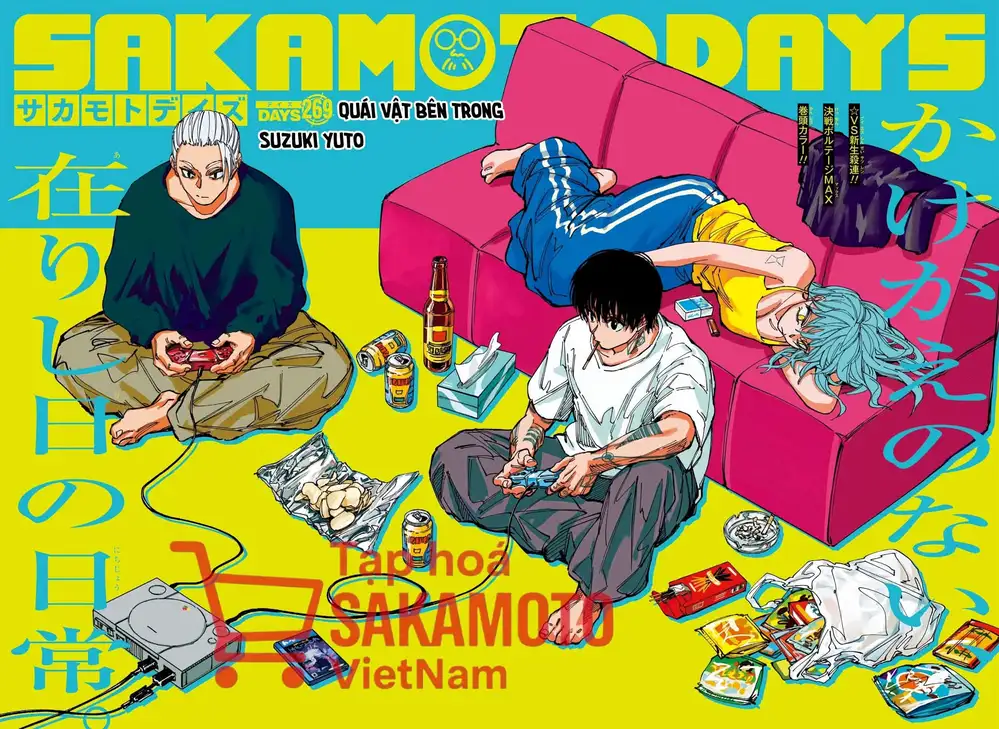 Truyện Tranh Sát Thủ Về Vườn - Sakamoto Days trang 6