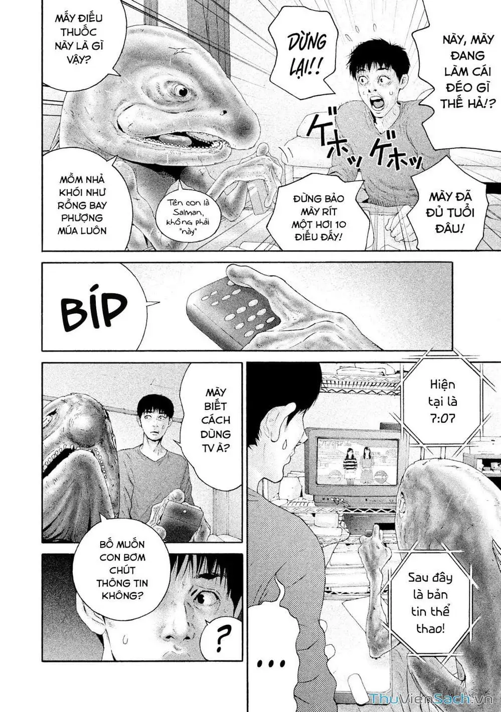 Truyện Tranh Người Cá Hồi - Salman trang 6