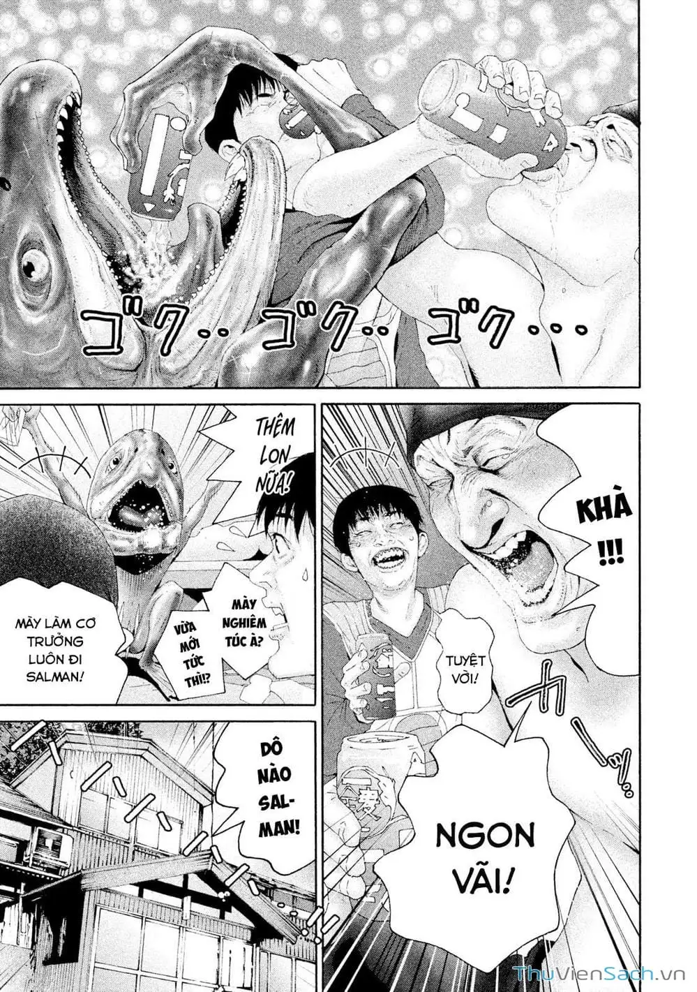 Truyện Tranh Người Cá Hồi - Salman trang 6