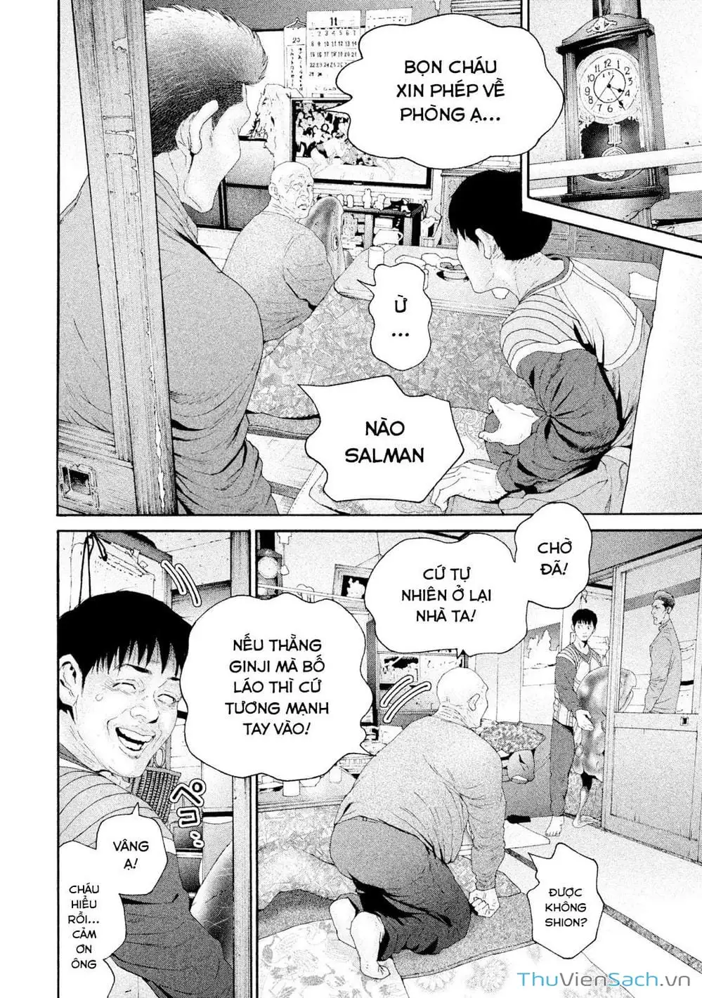 Truyện Tranh Người Cá Hồi - Salman trang 6