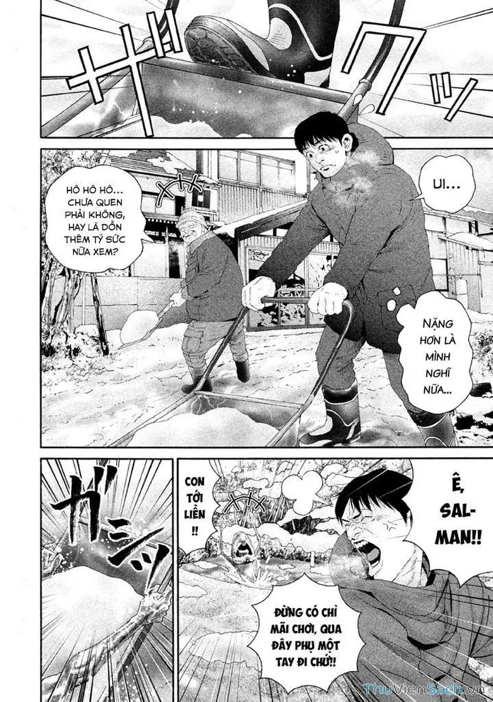 Truyện Tranh Người Cá Hồi - Salman trang 6