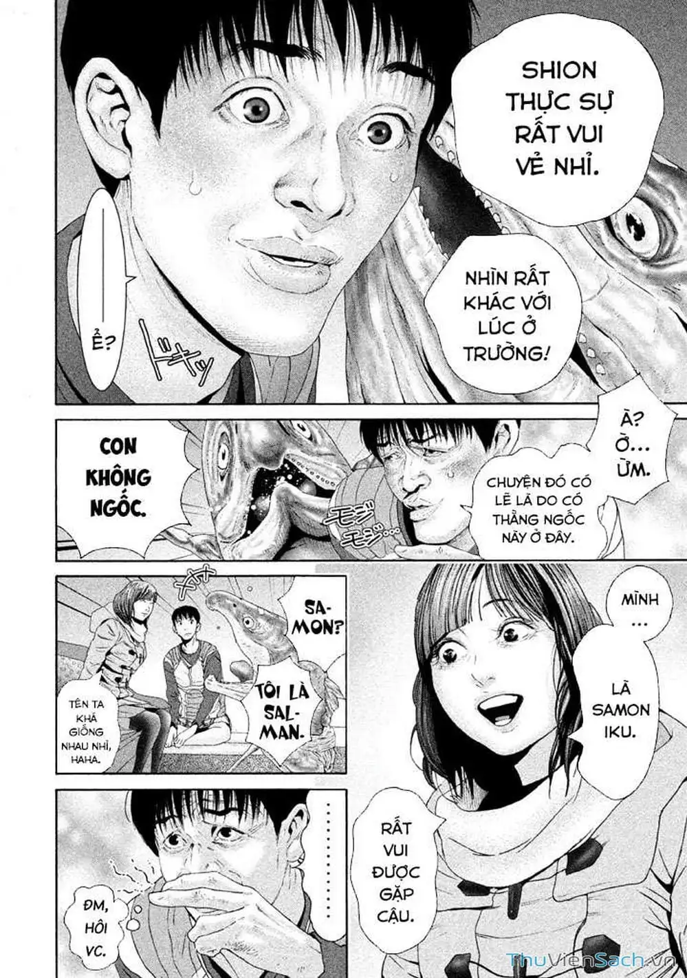 Truyện Tranh Người Cá Hồi - Salman trang 6