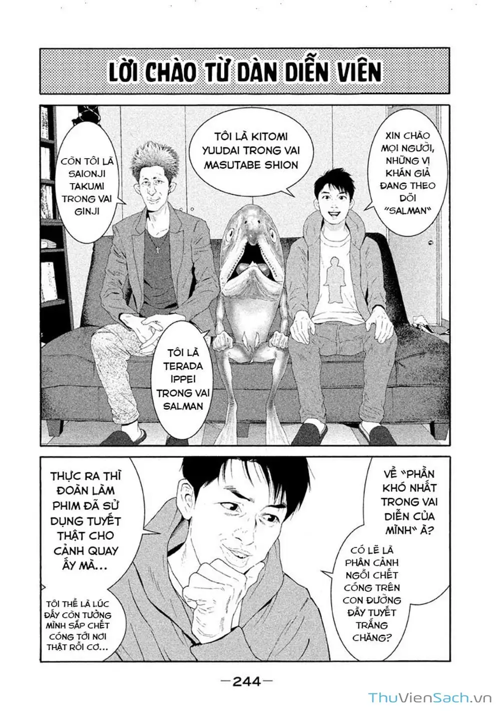 Truyện Tranh Người Cá Hồi - Salman trang 6