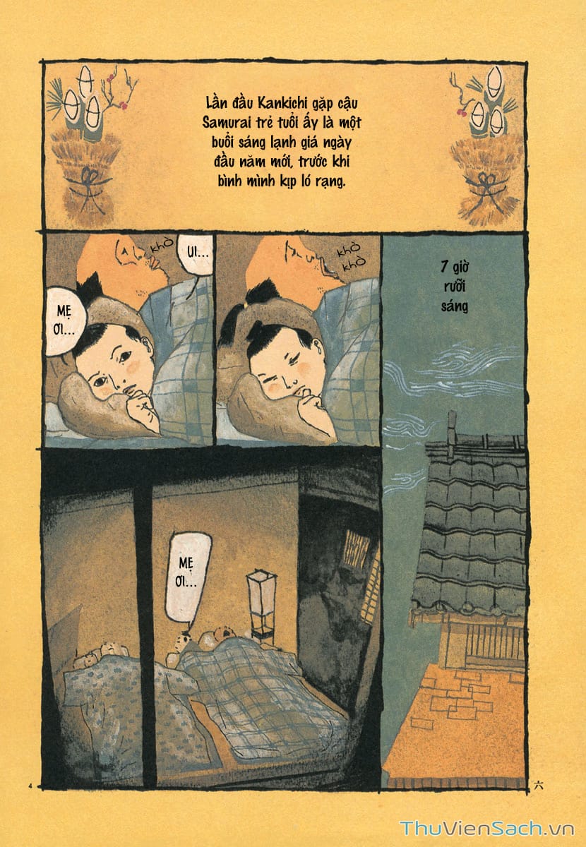 Truyện Tranh Samurai Kiếm Tre - Bamboo Samurai trang 4