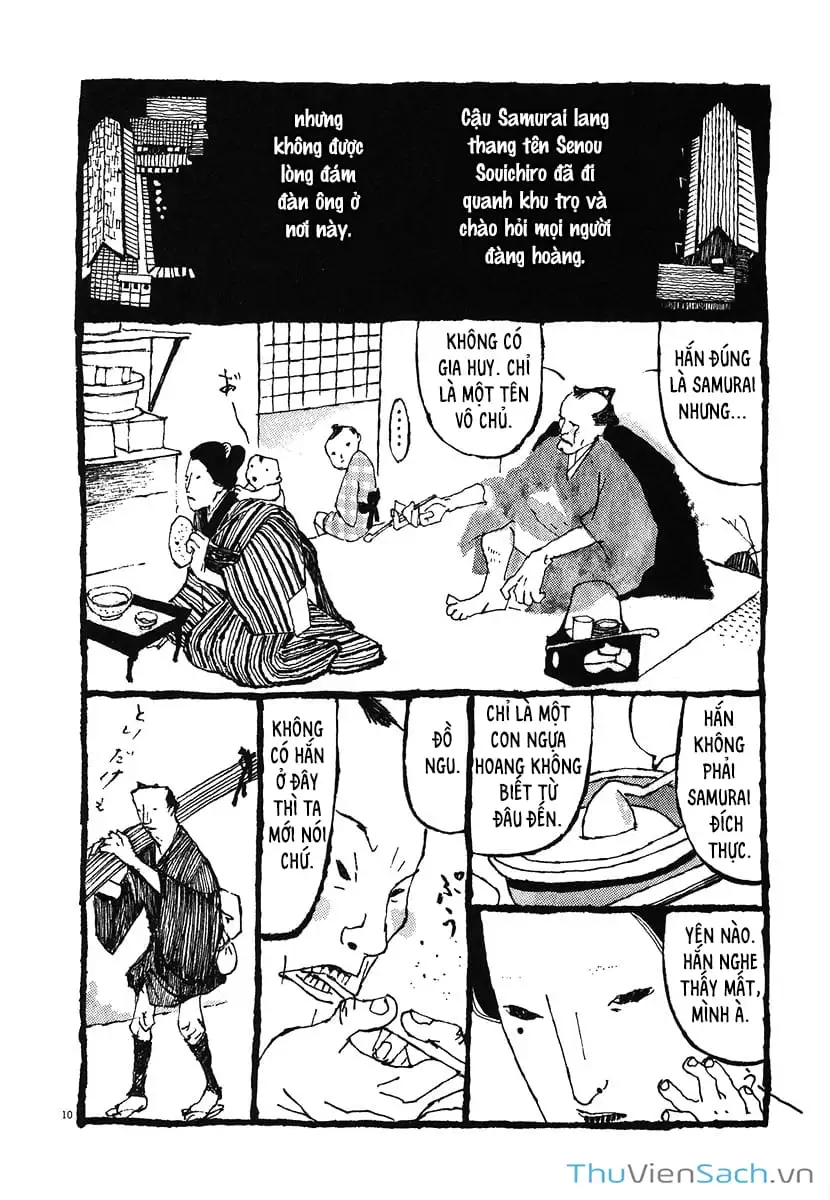 Truyện Tranh Samurai Kiếm Tre - Bamboo Samurai trang 4