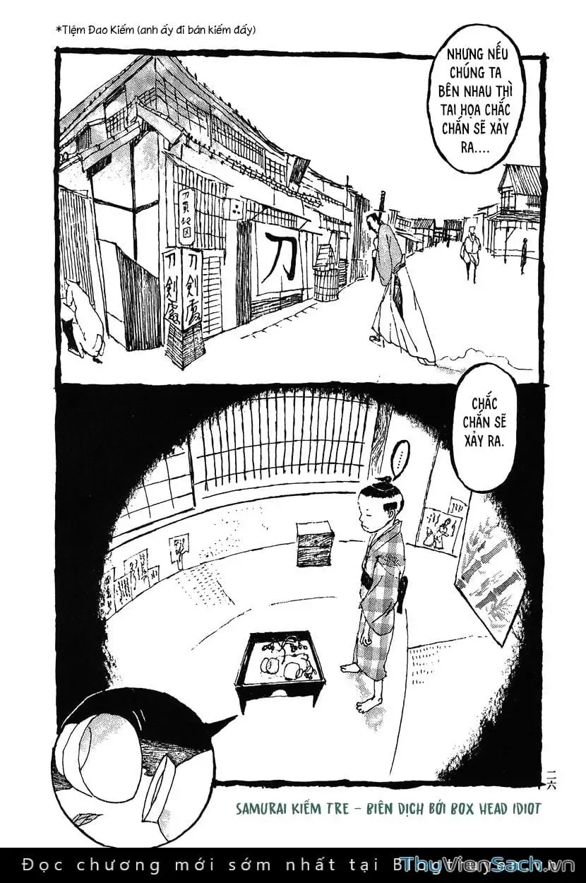 Truyện Tranh Samurai Kiếm Tre - Bamboo Samurai trang 4