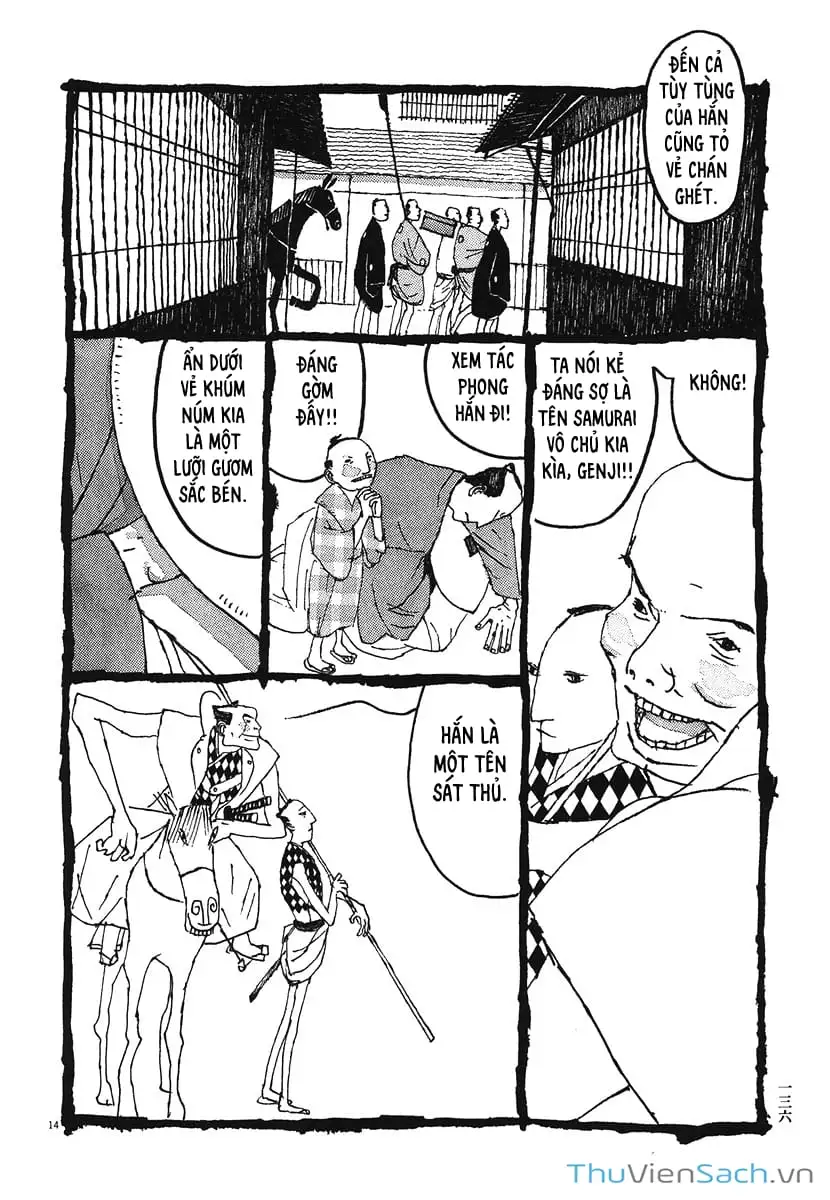 Truyện Tranh Samurai Kiếm Tre - Bamboo Samurai trang 4