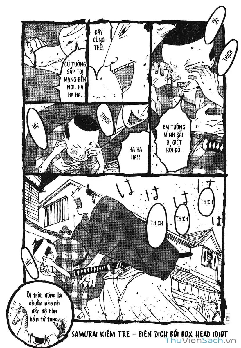 Truyện Tranh Samurai Kiếm Tre - Bamboo Samurai trang 4