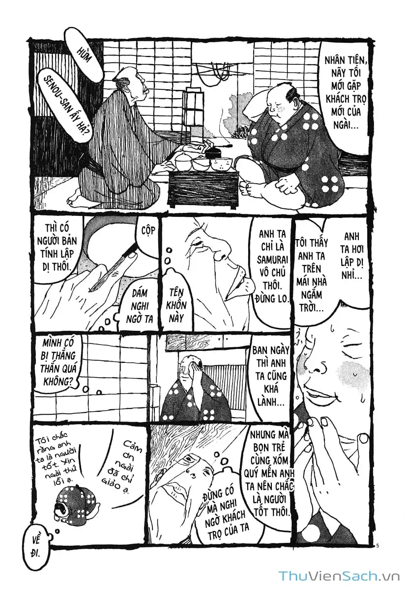 Truyện Tranh Samurai Kiếm Tre - Bamboo Samurai trang 4